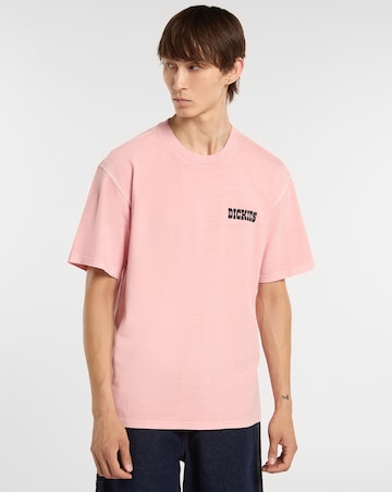 Dickies Short Sleeve Buchtell Back Graphic T-Shirt - Rose