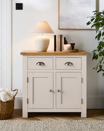 Sadie Ready Assembled Wooden Small Sideboard