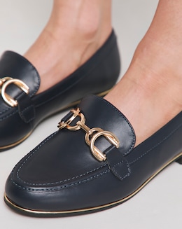 Vanessa Trim Loafer With Rand Detailing - Extra Wide Fit (EEE)