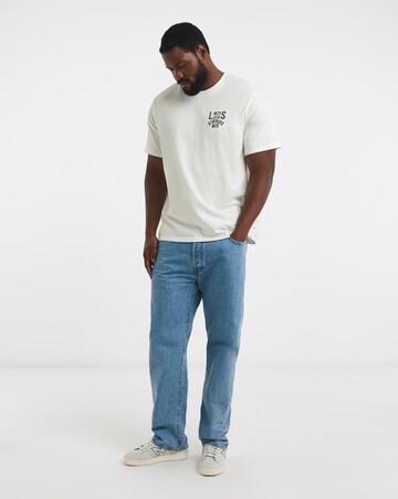 Levi's Short Sleeve Relaxed Fit Logo T-Shirt - White