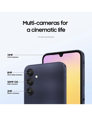 Samsung Galaxy A25 5G 128GB - Black