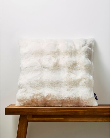 Bubble Faux Fur Cushion