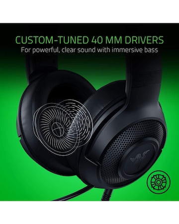 Razer Kraken X Lite Gaming Headset - Black