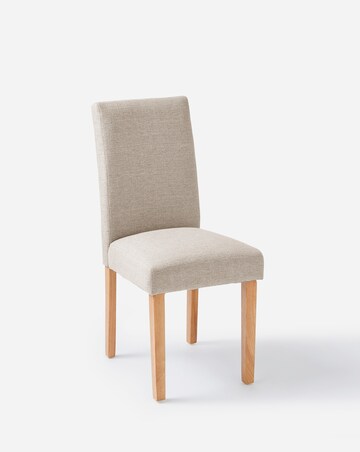 Julipa Ashford Table with 6 Ava Fabric Chairs