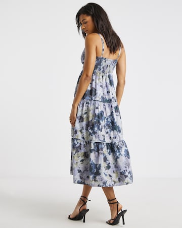 Religion Tiered Midi Dress