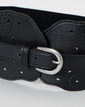 Scalloped Laser Cut Waist Belt