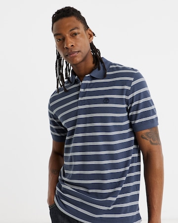 Timberland Striped Pique Polo