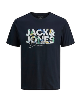 Jack & Jones Geplas T-Shirt - Sky Captain