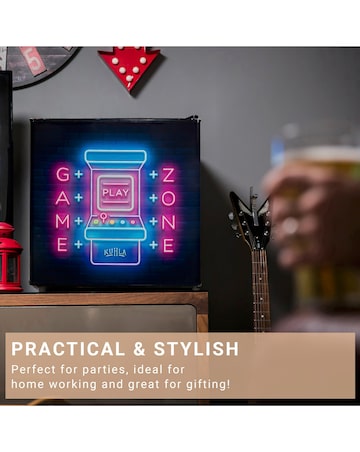 Kuhla KTTF0E6B-1019 Gaming Design Table Top Mini Fridge