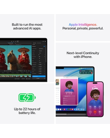 Apple MacBook Pro (M5 Pro, 2026) 14in 15-core CPU 16-core GPU 24GB 1TB - Black