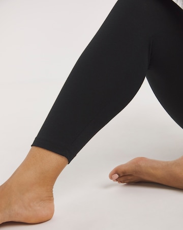 Pretty Secrets (2 Pack) Thermal Leggings Black