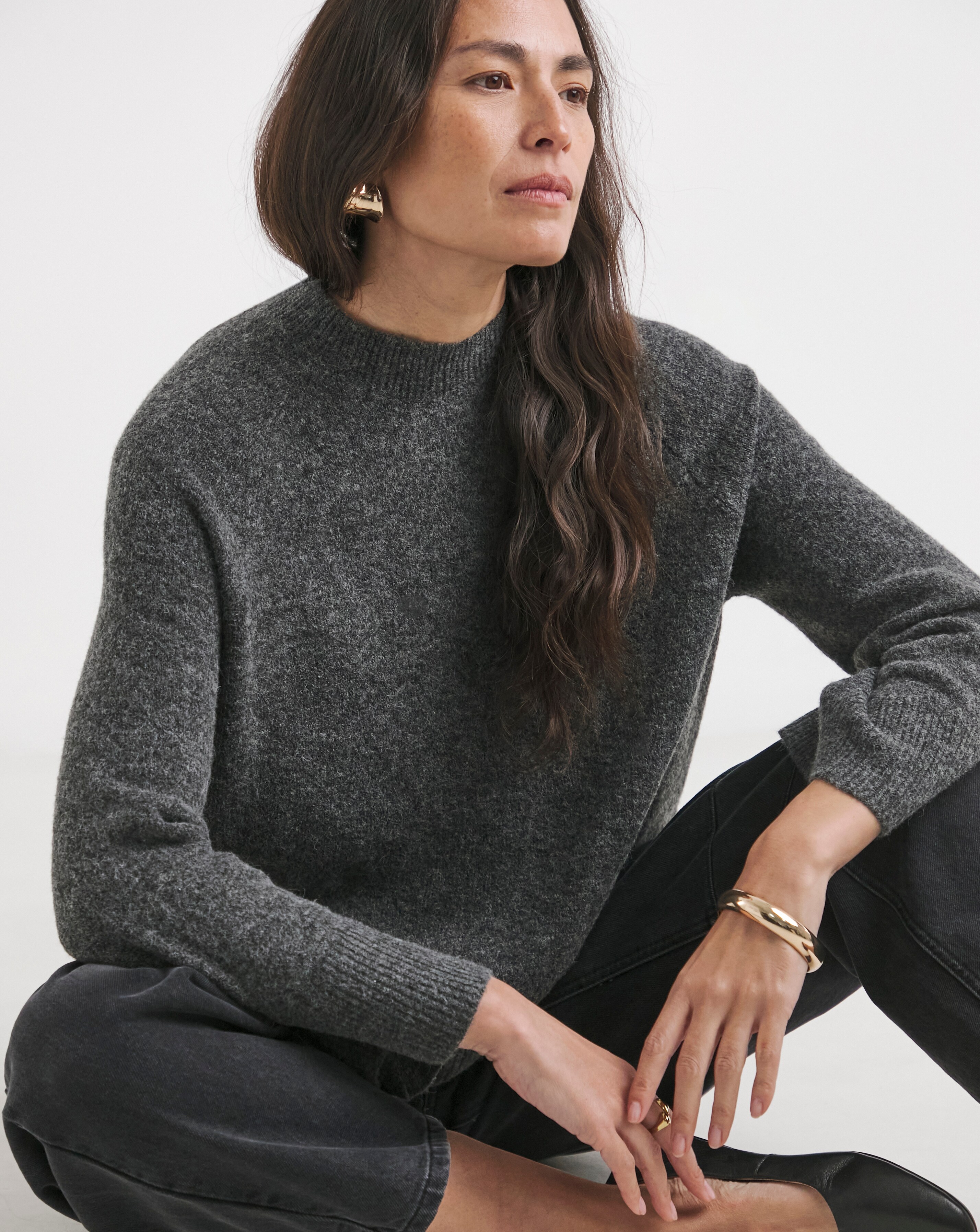 Charcoal Anthology Long Sleeve Jumper