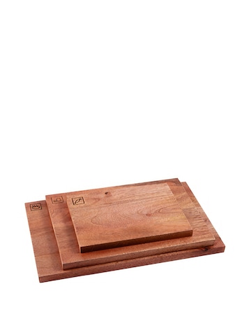 Tower 3 Piece Mango Wood Chopping Board Set