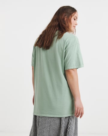 Simply Be Pale Green Mojito Slogan T-Shirt