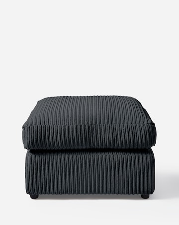 Ferguson Jumbo Cord Footstool