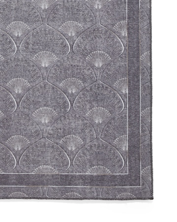 Catherine Lansfield Deco Peacock Washable Rug