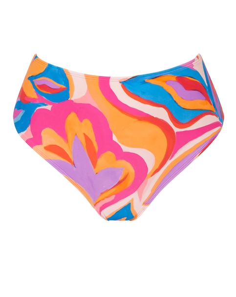 Floral Mix and Match High Waist Bikini Bottoms