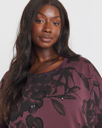 Religion Mini T-Shirt Sequin Dress
