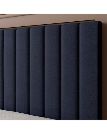 XR Living Maisie Fabric LED Ottoman Bed