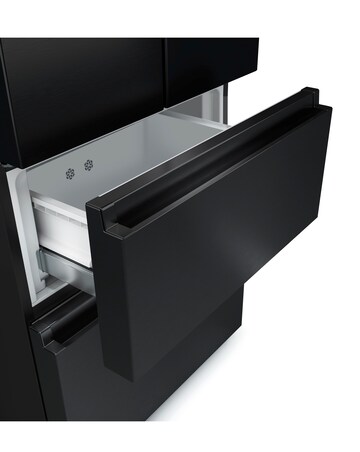 Hisense PureFlat RF632N4AFE2 Total No Frost American Fridge Freezer Black