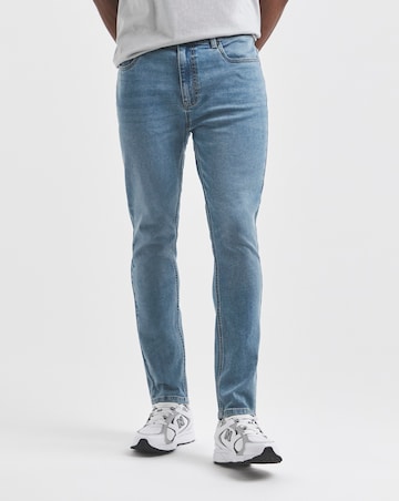 Skinny Fit Stretch Jean Light Wash