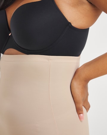 Naomi&Nicole Fuller Figure Firm Control Tummy Shaping Hi Waist Knicker Beige