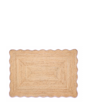 Jute Escallop Rug