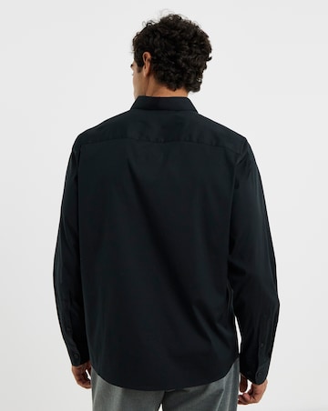 Cotton Stretch Mercerised Shirt Long