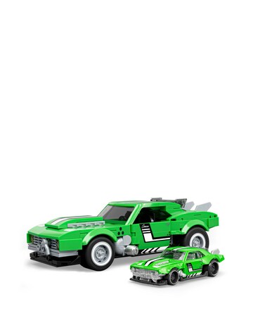 Mattel Brick Shop Hot Wheels Speed Series Chevrolet Custom 68 Camaro Set