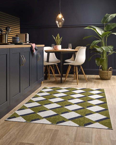Kyoto Washable Easy-Care Rug