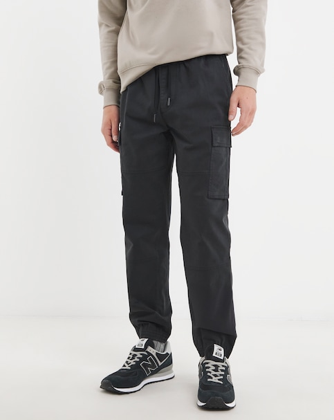 Elasticated Waist Cuffed Cargo