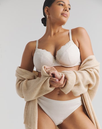 Pretty Secrets (3 Pack) Harper Lace Rib Midi Brazilian Knickers