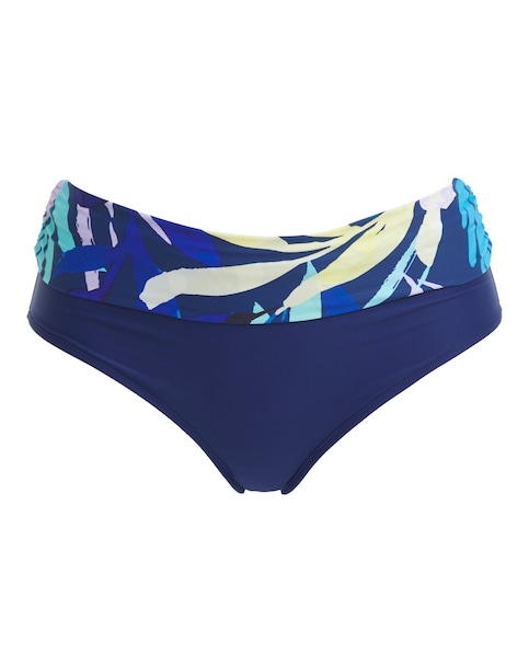 Leaf Mix and Match Fold Top Bikini Bottoms