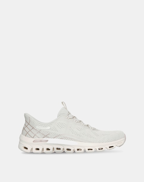 Skechers Off White Glide-Step Elevate Amaze Slip-In Trainers - Standard Fit (D)