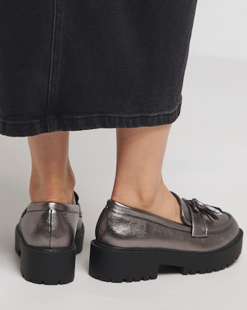Jolene Tassle Chunky Loafer - Extra Wide Fit (EEE)