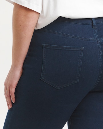 Indigo Highwaist Super Stretch Slim Jeans