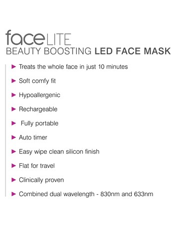 Rio faceLITE Beauty Boosting LED Face Mask