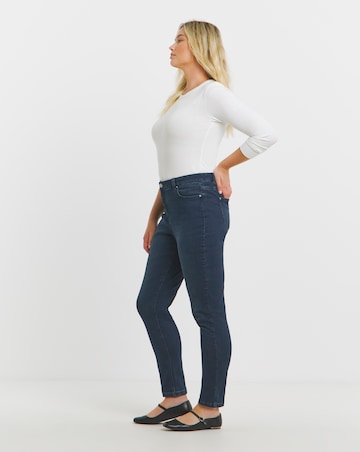 Super Stretch Indigo Slim Jeans