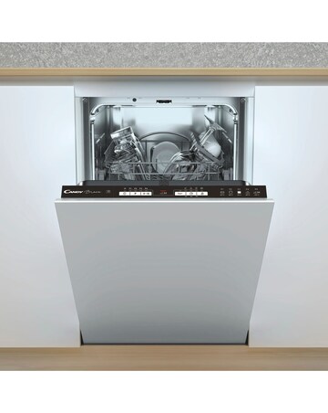 Candy Brava CDIH 2L952-80 Integrated Slimline Dishwasher 9 Place Black Install