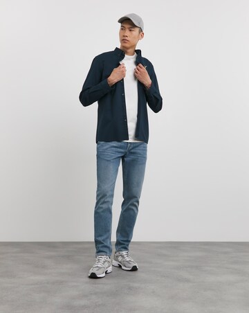 Voi Long Sleeve Oxford Shirt Long Length