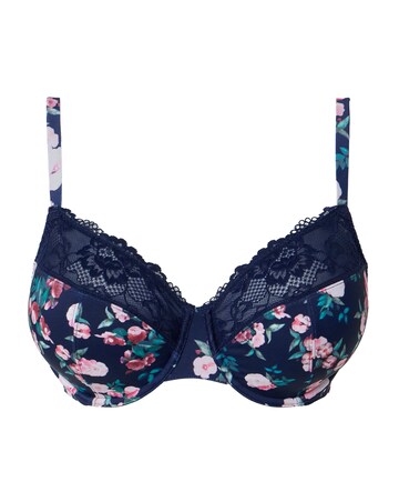 Pretty Secrets Adrianne Floral Wired Full Cup Bra (C-F)