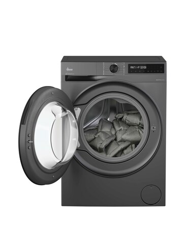 Hoover Pro Wash HBR 410BL8G-80 10kg Washing Machine 1400rpm - Graphite + Install