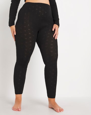 Pretty Secrets Black Thermal Legging