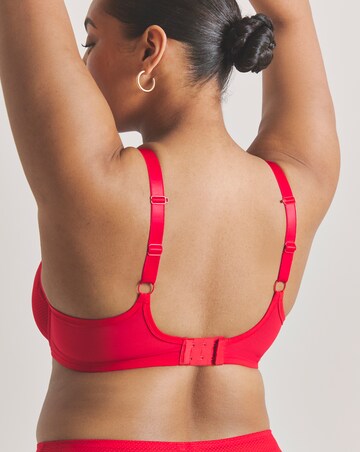 Elomi Tiernie Plunge Wired Bra Red