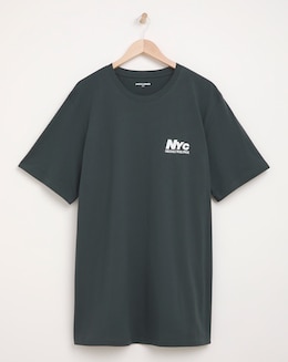 Jack &amp; Jones Bronx Square Crew Neck T-Shirt