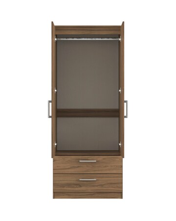 Briar Ready Assembled 2 Door 2 Drawer Wardrobe