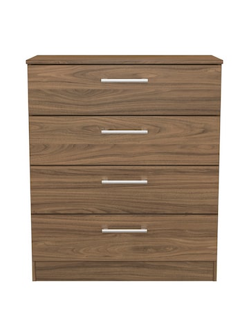 Briar Ready Assembled 4 Drawer Chest