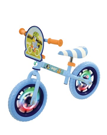 Bluey 12 Inch Balance Bike with Light Up Wheels