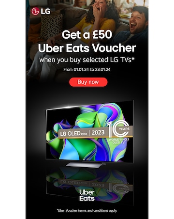 LG OLED65C36LC 65in OLED Advanced Smart 4K UHD HDR Freeview TV