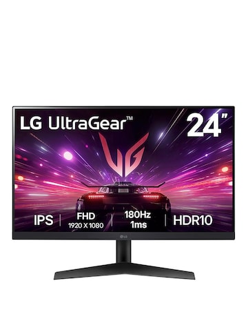 LG UltraGear 24GS60F-B.AEK 24in 180Hz Full HD Rapid IPS LCD Gaming Monitor